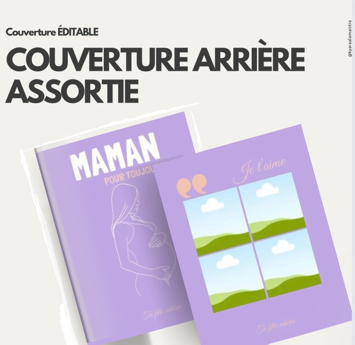8 Templates « Bonne fête maman » Édition Girl