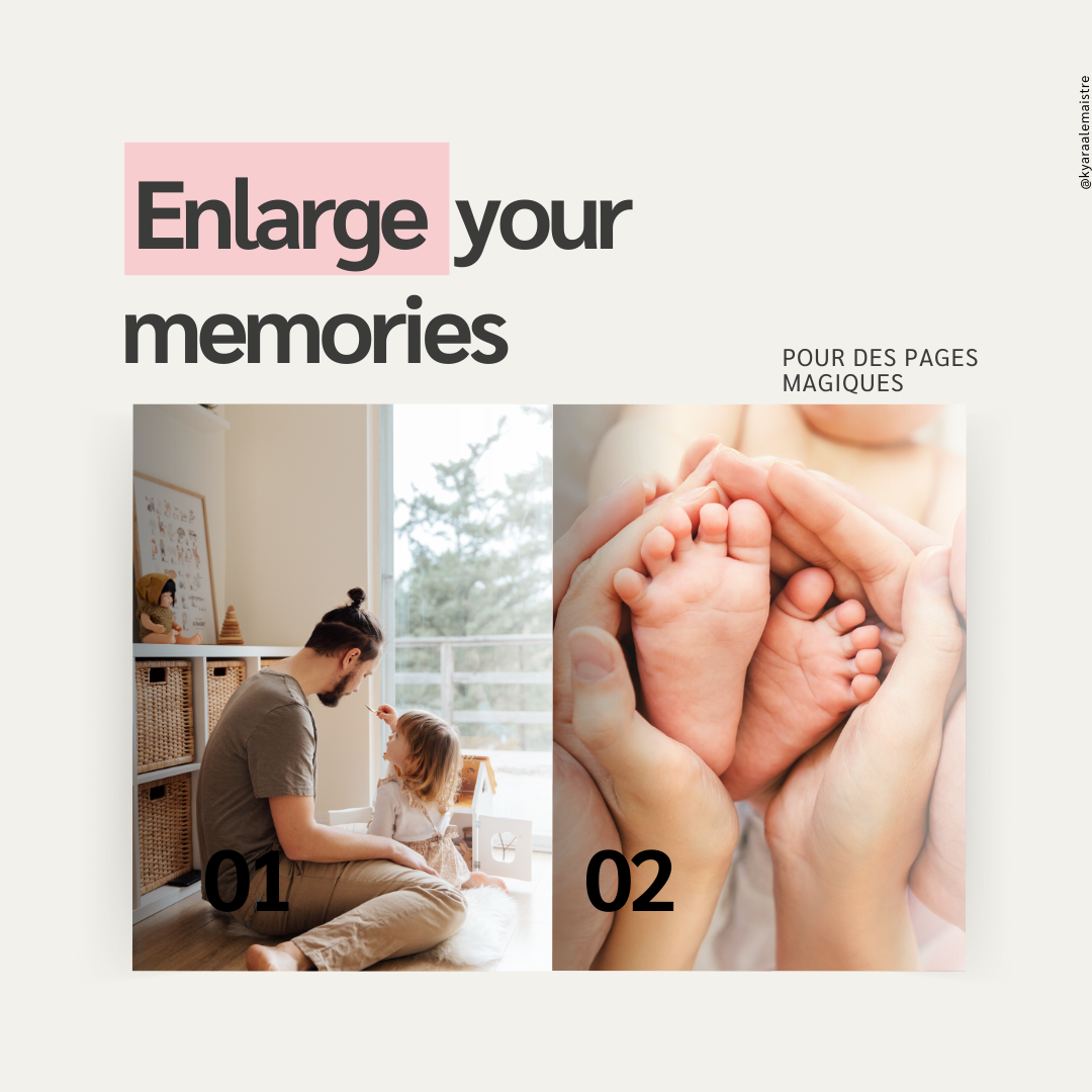 8 Templates « Bonne fête papa » Édition Girl