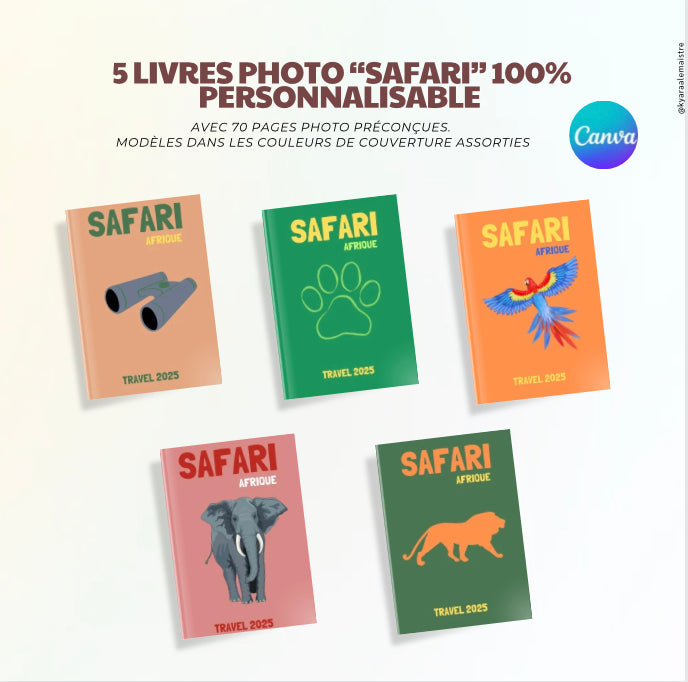5 Templates Safari 🐆