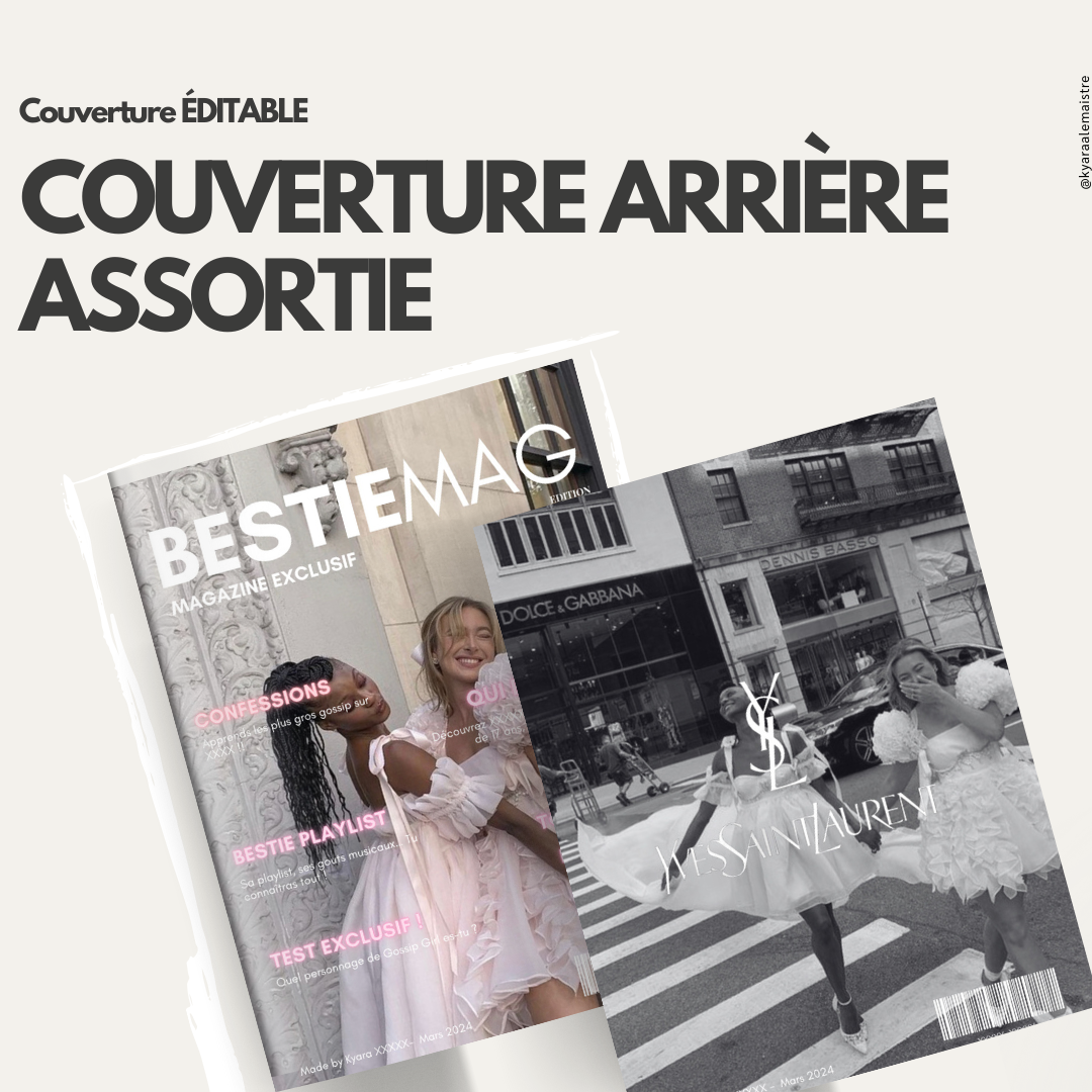 Template Magazine « Bestie »