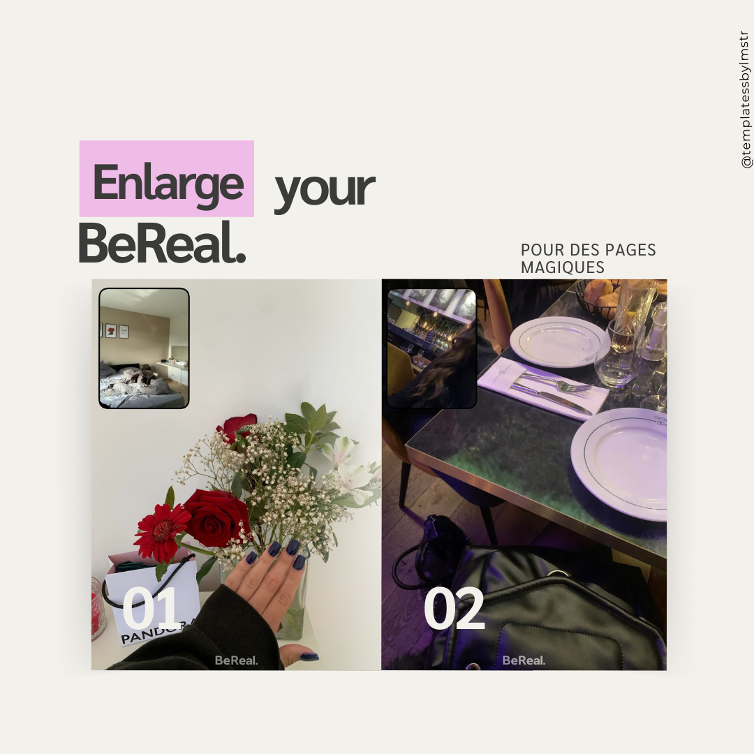 3 Templates BeReal
