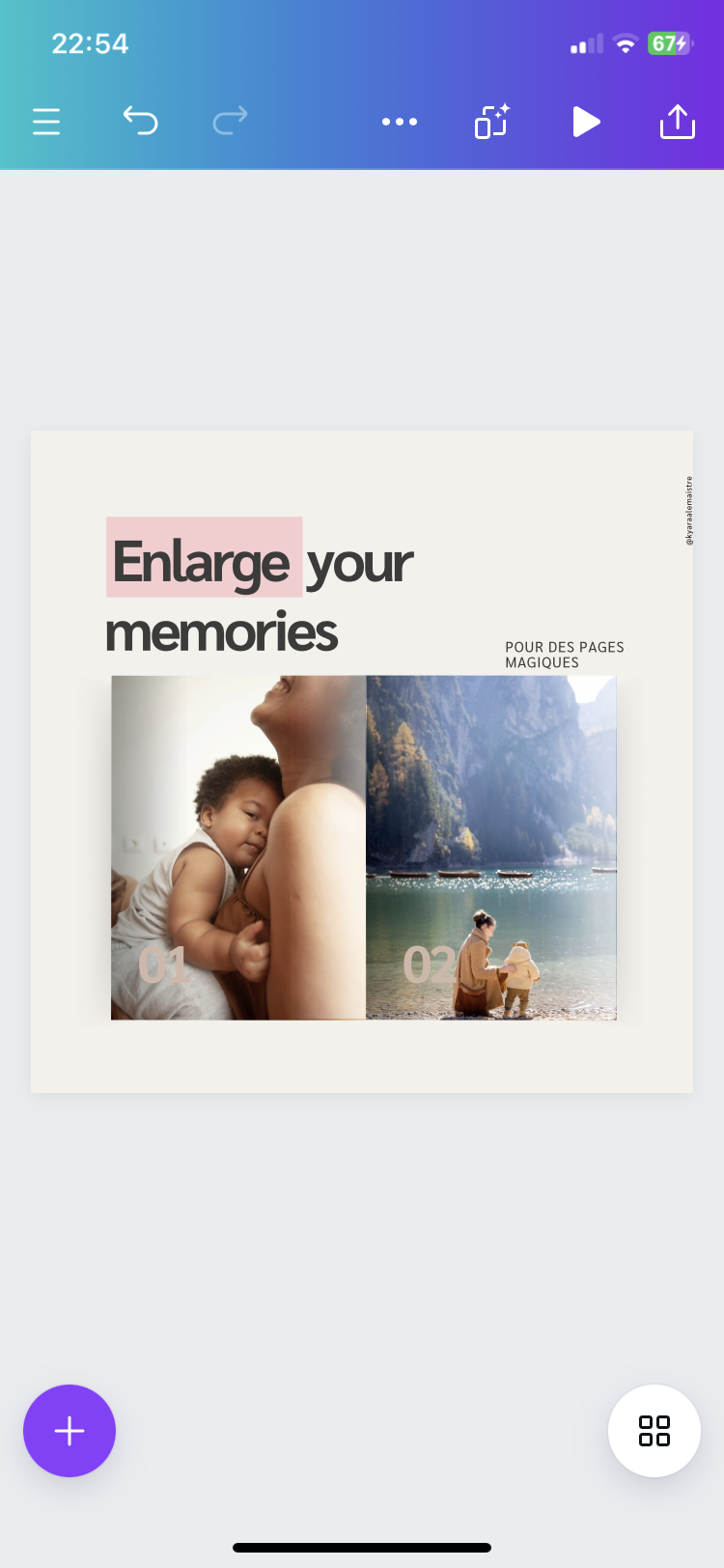 8 Templates « Bonne fête maman » Édition Boy