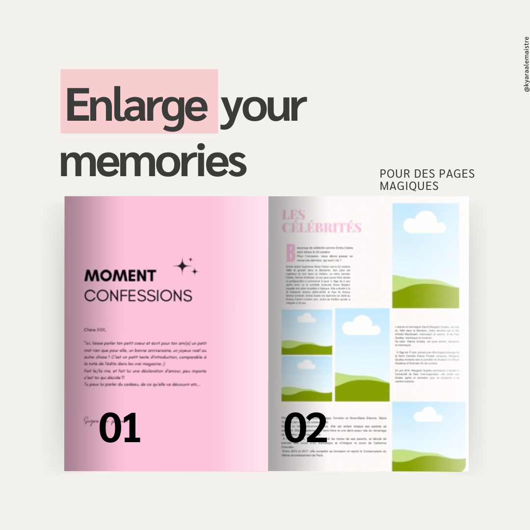 Template Magazine « Bestie »
