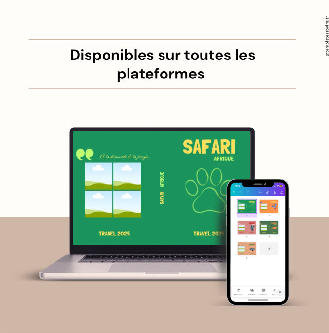 5 Templates Safari 🐆