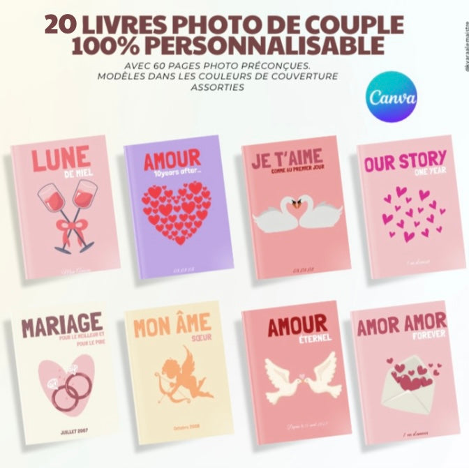20 Templates Amour