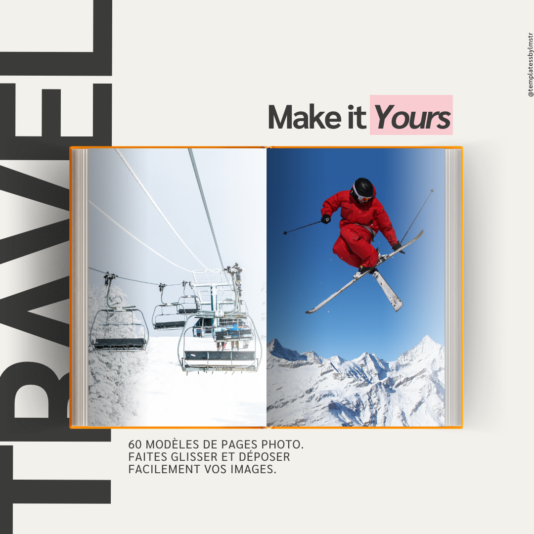 11 Templates spécial « Ski »🎿