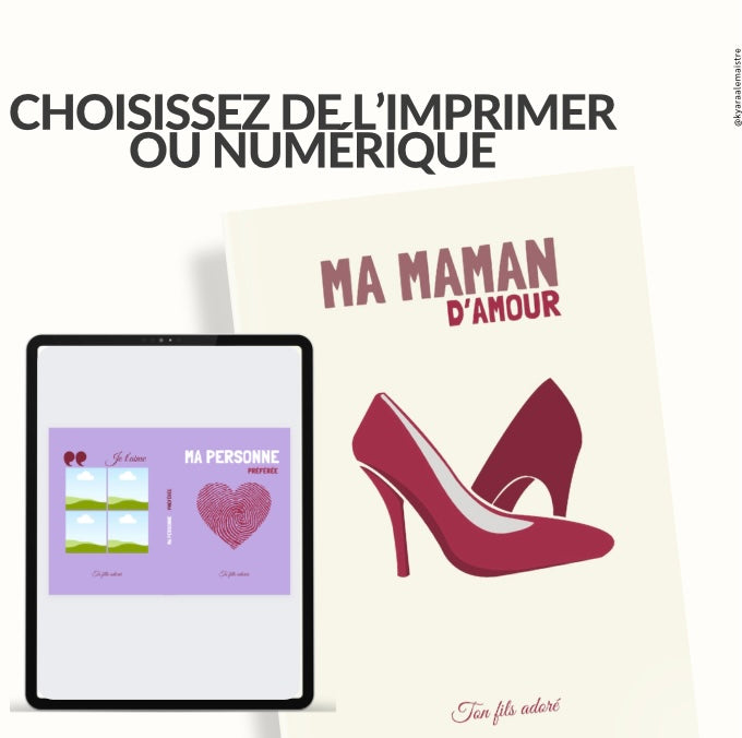 8 Templates « Bonne fête maman » Édition Boy