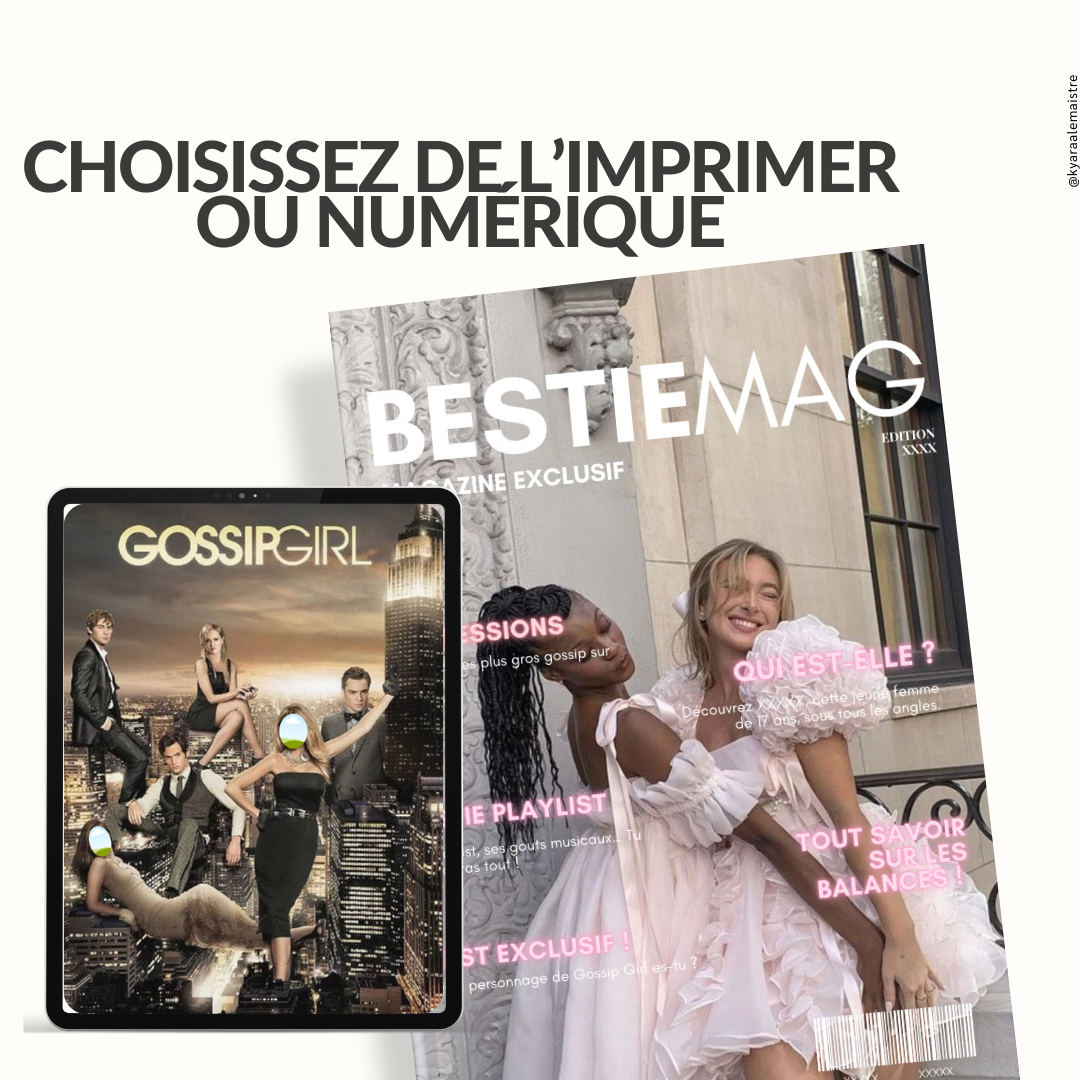 Template Magazine « Bestie »