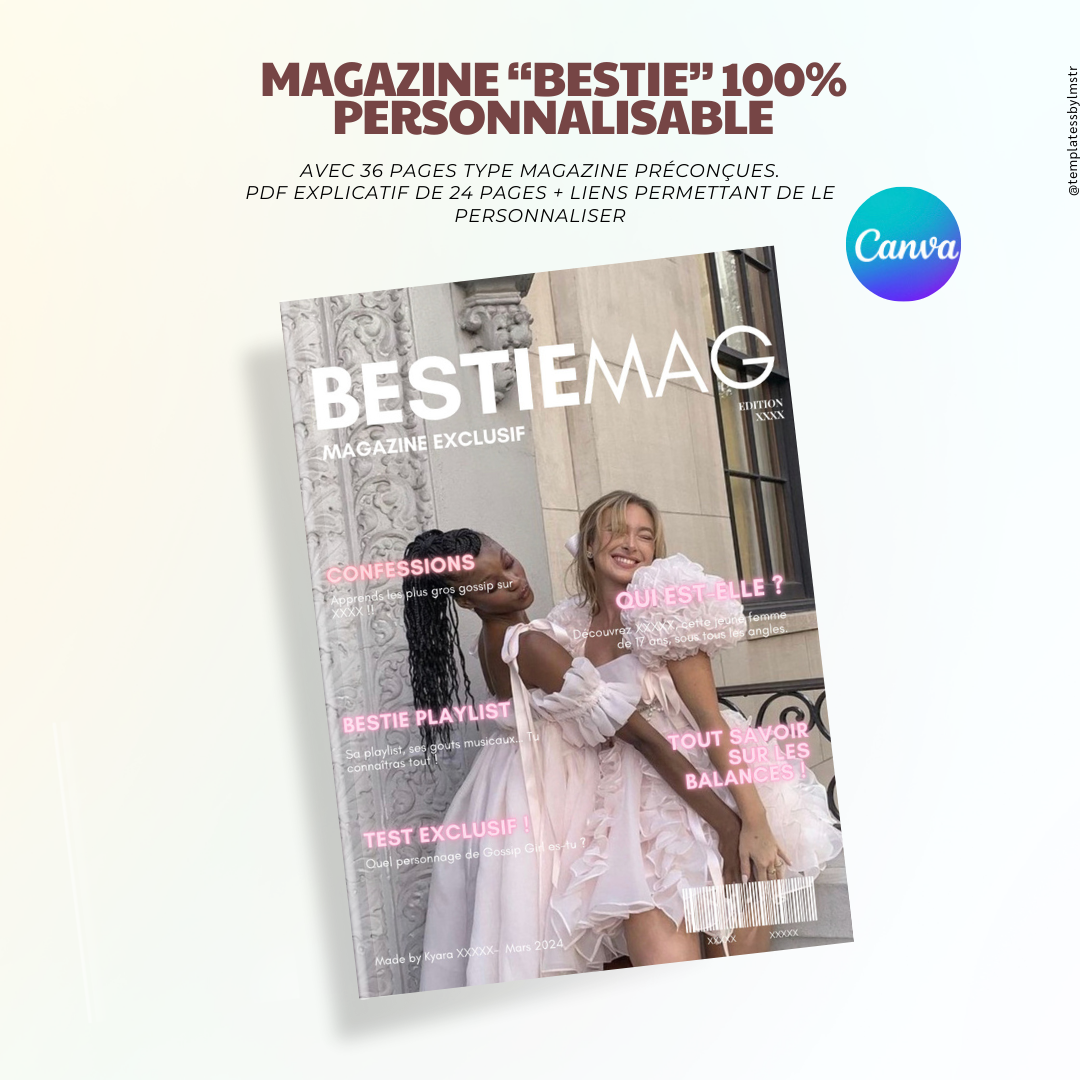 Template Magazine « Bestie »