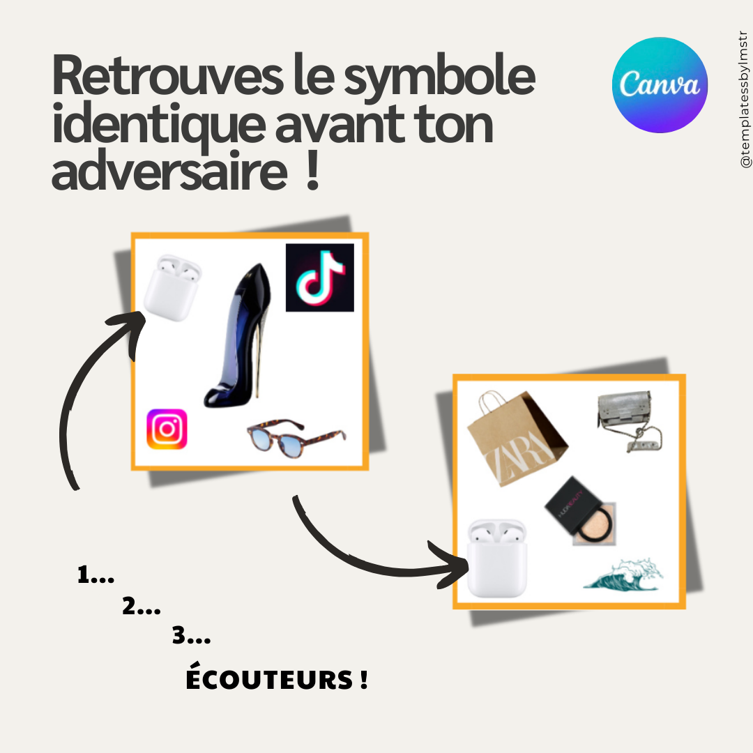 Template jeu de carte 100% personnalisable