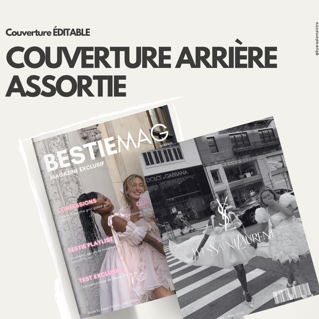 Template Magazine « Bestie »