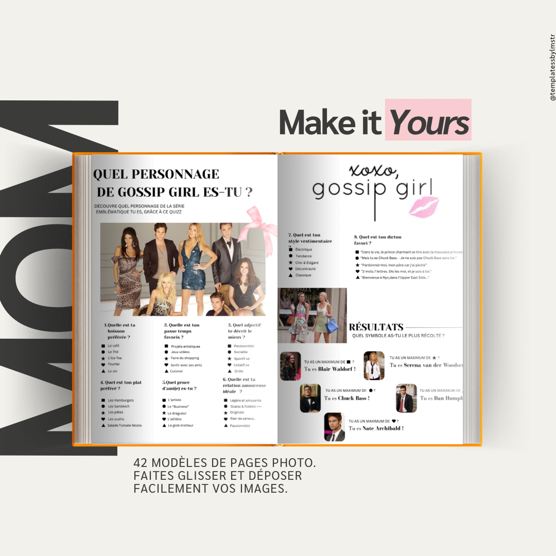 Template magazine mom mag