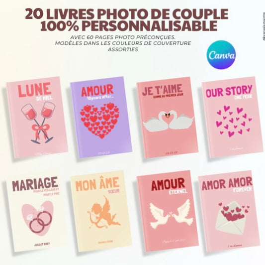 20 Templates Amour